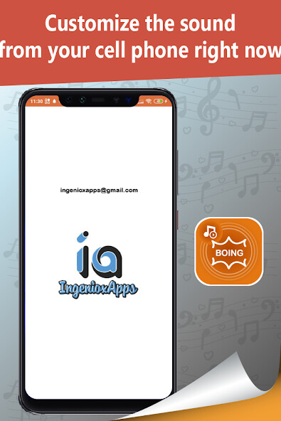 Run android online APK Boing ringtone from MyAndroid or emulate Boing ringtone using MyAndroid