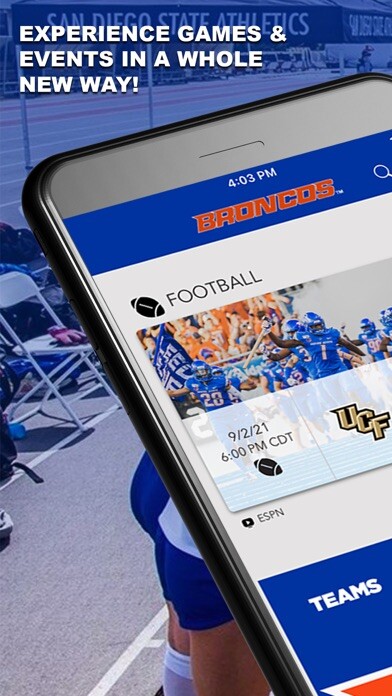 Emulate iPhone app Boise State Broncos Athletics using MyAndroid Emulate iPhone app Boise State Broncos Athletics using MyAndroid
