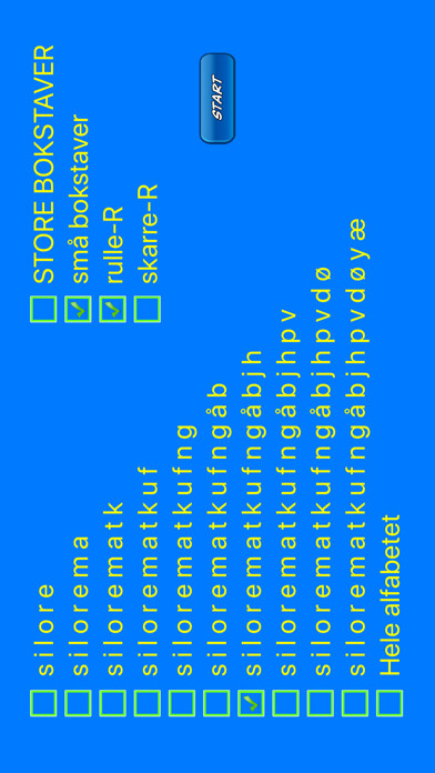 Emulate iPhone app Bokstaver using MyAndroid Emulate iPhone app Bokstaver using MyAndroid