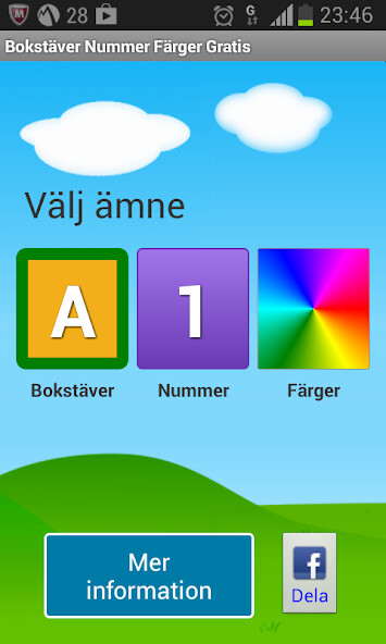 Run android online APK Bokstäver Nummer Färger from MyAndroid or emulate Bokstäver Nummer Färger using MyAndroid