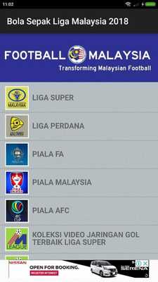 Emulate Android APK Bola Sepak Liga Malaysia 2018