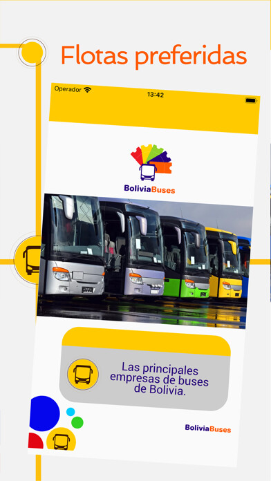 Emulate iPhone app Bolivia Buses using MyAndroid