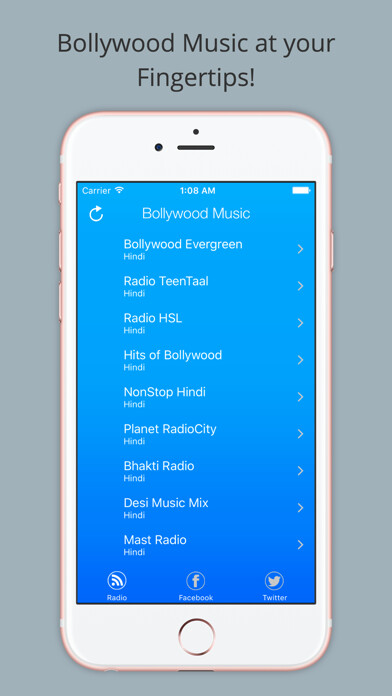 Emulate iPhone app Bollywood Radio-Hindi Music using MyAndroid Emulate iPhone app Bollywood Radio-Hindi Music using MyAndroid