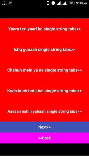 Run android online APK Bollywood Songs Guitar Tabs from MyAndroid or emulate Bollywood Songs Guitar Tabs using MyAndroid