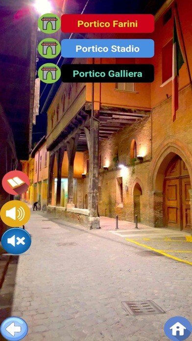 Emulate iPhone app BOLOGNA Turismo Cultura Storia using MyAndroid