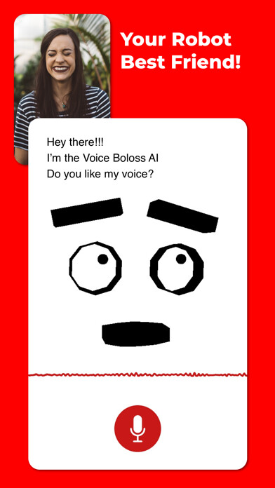 Emulate iPhone app Boloss, the savage voice robot using MyAndroid Emulate iPhone app Boloss, the savage voice robot using MyAndroid