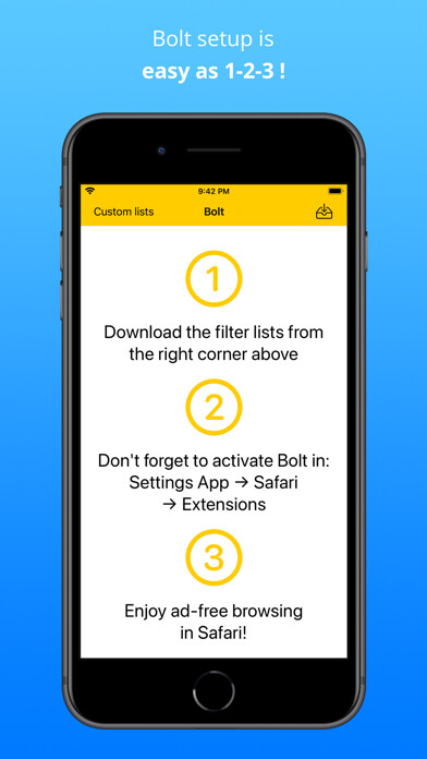 Emulate iPhone app Bolt — Adblock for Safari using MyAndroid Emulate iPhone app Bolt — Adblock for Safari using MyAndroid