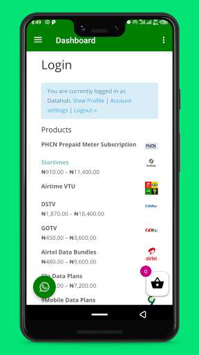 Run android online APK Boltdata.ng ( BunmiogunsTech Ventures) from MyAndroid or emulate Boltdata.ng ( BunmiogunsTech Ventures) using MyAndroid