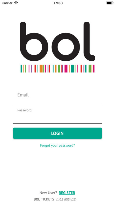Emulate iPhone app BOL Tickets using MyAndroid