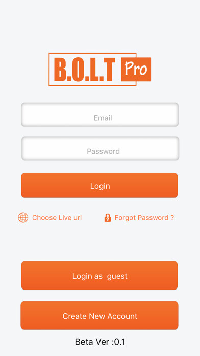 Emulate iPhone app B.O.L.T Pro using MyAndroid