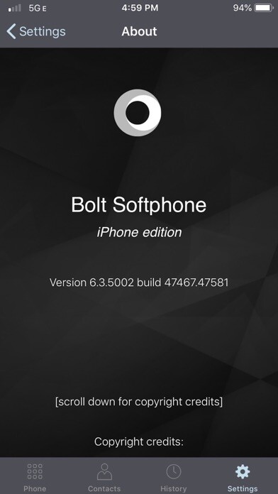 Emulate iPhone app Bolt Softphone using MyAndroid Emulate iPhone app Bolt Softphone using MyAndroid