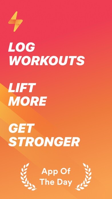 Emulate iPhone app Bolt - Workout & Gym Planner using MyAndroid