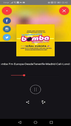 Run android online APK Bomba FM Radio Europa from MyAndroid or emulate Bomba FM Radio Europa using MyAndroid