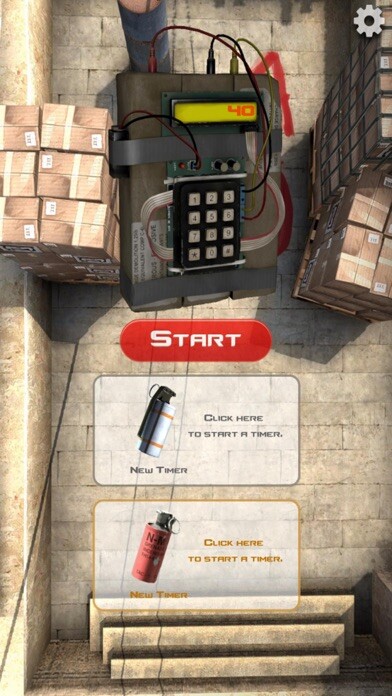 Emulate iPhone app Bomb and Nade Timer for CS:GO using MyAndroid