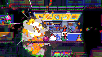 Emulate iPhone app Bomb Chicken using MyAndroid