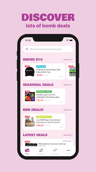 Emulate iPhone app Bomb Deals using MyAndroid Emulate iPhone app Bomb Deals using MyAndroid