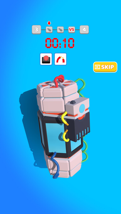 Emulate iPhone app Bomb Defuse 3D - Epic Bomber using MyAndroid