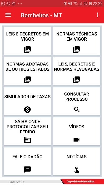 Run android online APK Bombeiros MT - Normas Técnicas from MyAndroid or emulate Bombeiros MT - Normas Técnicas using MyAndroid Run android online APK Bombeiros MT - Normas Técnicas from MyAndroid or emulate Bombeiros MT - Normas Técnicas using MyAndroid