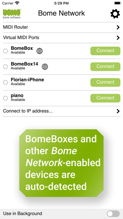 Emulate iPhone app Bome Network using MyAndroid Emulate iPhone app Bome Network using MyAndroid