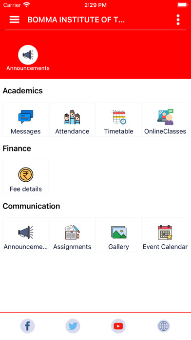 Emulate iPhone app Bomma Group of Institution using MyAndroid Emulate iPhone app Bomma Group of Institution using MyAndroid