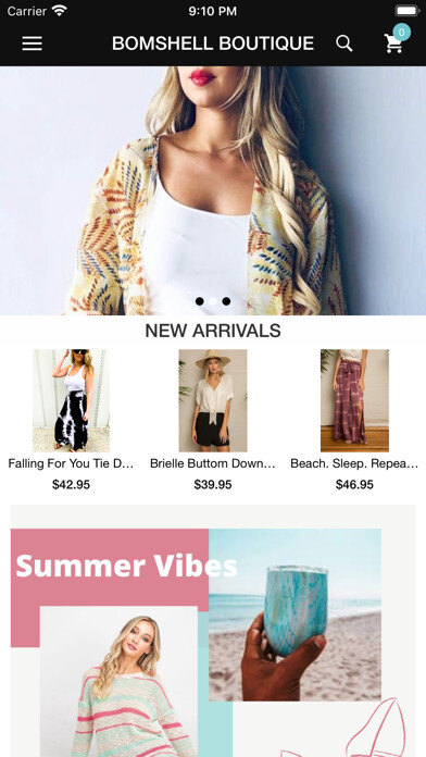 Emulate iPhone app Bomshell Boutique using MyAndroid Emulate iPhone app Bomshell Boutique using MyAndroid