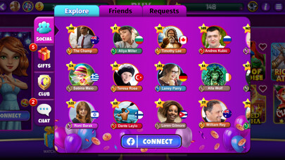Emulate iPhone app Bonanza Party: 777 Slot Casino using MyAndroid