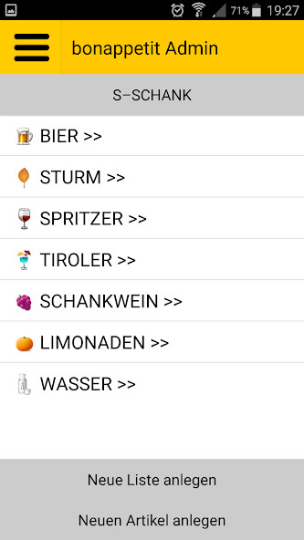 Run android online APK bonappetit Admin from MyAndroid or emulate bonappetit Admin using MyAndroid