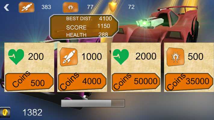 Emulate Android APK BOND CAR