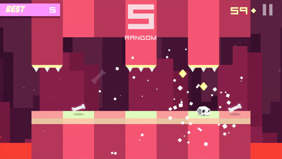 Emulate iPhone app Bonecrusher: Free Awesome Endless Skull & Bone Game using MyAndroid