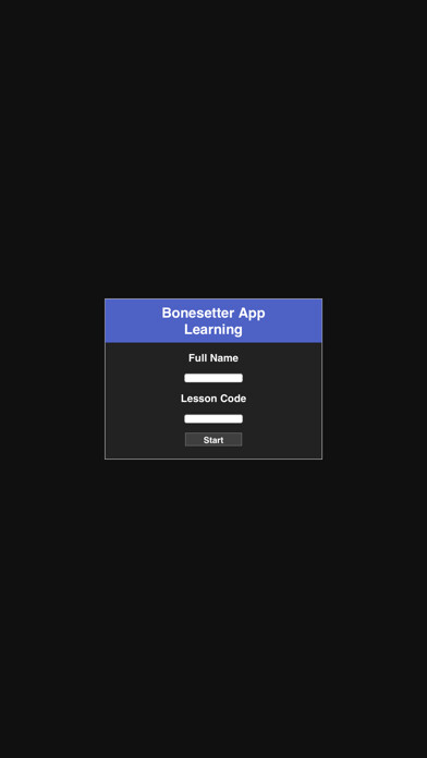 Emulate iPhone app Bonesetter Learning using MyAndroid