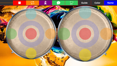 Emulate iPhone app Bongos + - Drum Percussion Pad using MyAndroid Emulate iPhone app Bongos + - Drum Percussion Pad using MyAndroid