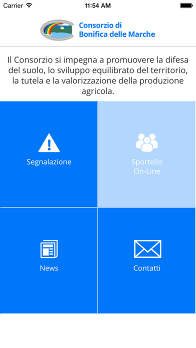 Emulate iPhone app BonificaMarche using MyAndroid
