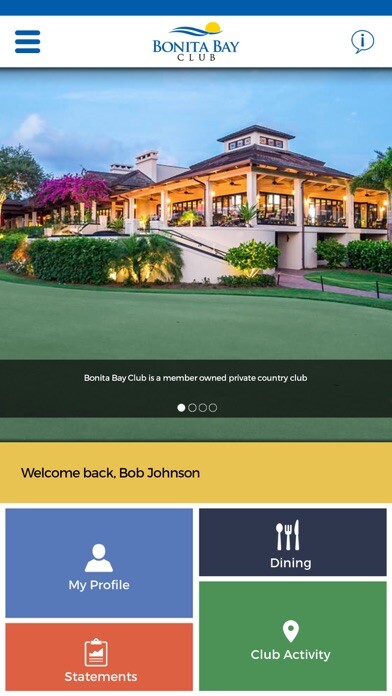 Emulate iPhone app Bonita Bay Club (Members Only) using MyAndroid