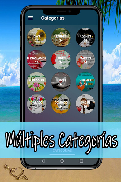 Run android online APK Bonitos Saludos diarios from MyAndroid or emulate Bonitos Saludos diarios using MyAndroid