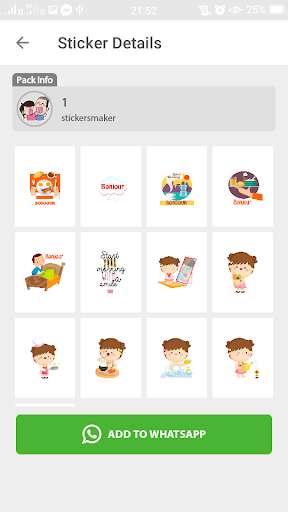 Run android online APK Bonjour et Bonsoir Stickers WAStickerApp from MyAndroid or emulate Bonjour et Bonsoir Stickers WAStickerApp using MyAndroid