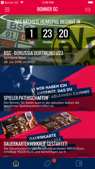 Emulate iPhone app Bonner SC using MyAndroid