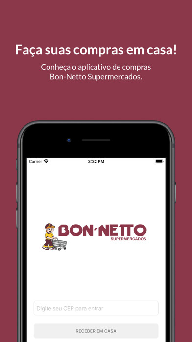Emulate iPhone app Bon-Netto Supermercados using MyAndroid