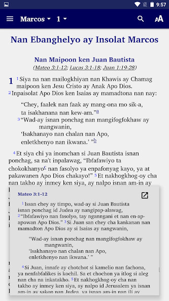 Emulate Android APK Bontok Central - Bible