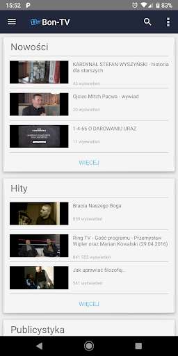 Run android online APK Bon-TV from MyAndroid or emulate Bon-TV using MyAndroid