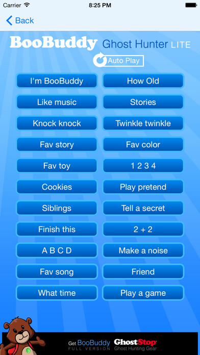 Emulate iPhone app BooBuddy Ghost Hunter LITE using MyAndroid Emulate iPhone app BooBuddy Ghost Hunter LITE using MyAndroid