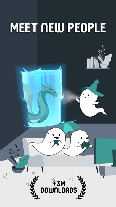 Emulate iPhone app Boo — Dating. Friends. Chat. using MyAndroid