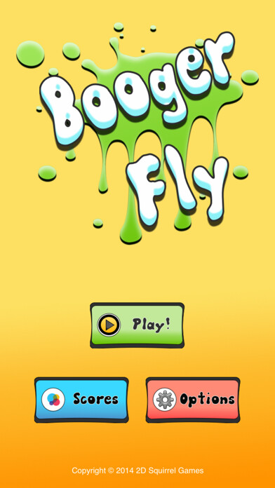 Emulate iPhone app Booger Fly using MyAndroid