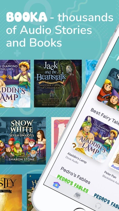 Emulate iPhone app Booka - Bedtime Stories using MyAndroid Emulate iPhone app Booka - Bedtime Stories using MyAndroid
