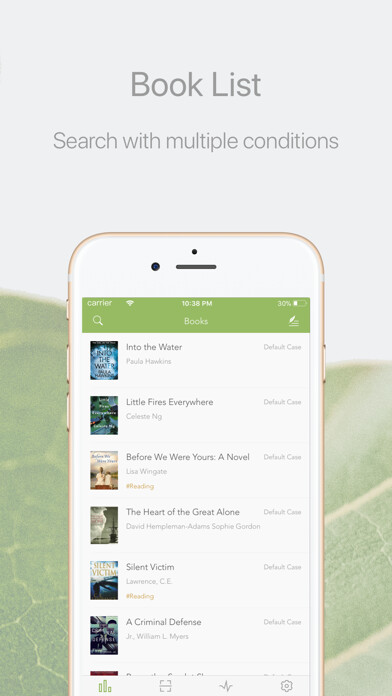 Emulate iPhone app Book Amigo - Book Management using MyAndroid