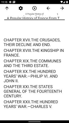 Run android online APK Book, A Popular History of France From The Ea... from MyAndroid or emulate Book, A Popular History of France From The Ea... using MyAndroid