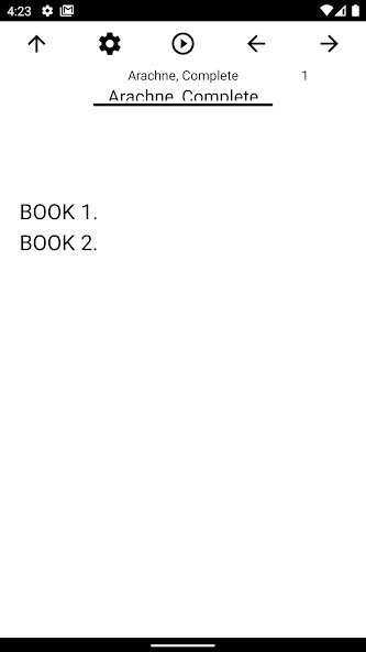 Run android online APK Book, Arachne, Complete from MyAndroid or emulate Book, Arachne, Complete using MyAndroid