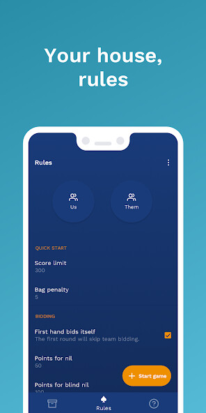 Run android online APK Bookbag: The Spades Scorekeeper from MyAndroid or emulate Bookbag: The Spades Scorekeeper using MyAndroid
