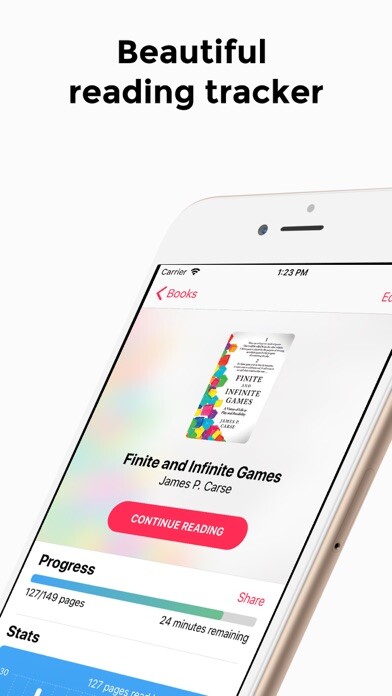 Emulate iPhone app Book Breeze - Reading Tracker using MyAndroid Emulate iPhone app Book Breeze - Reading Tracker using MyAndroid