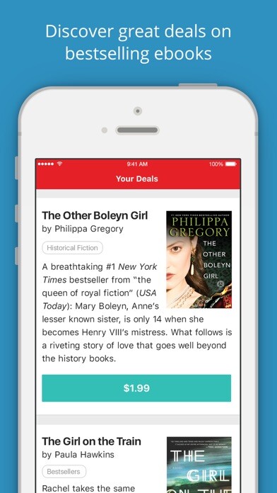Emulate iPhone app BookBub using MyAndroid