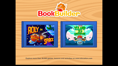 Emulate iPhone app Book Builder using MyAndroid